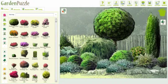 Programy do projektowania ogrodów - GardenPuzzle